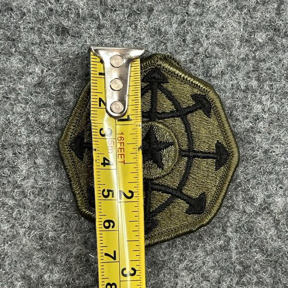 CRIMINAL INVESTIGATIVE COMMAND PATCH SUBDUED U.S. ARMY PATCH Military Rare Green - Picture 3 of 4
